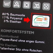 Artikel nach OEKO-TEX(R) Standard 100